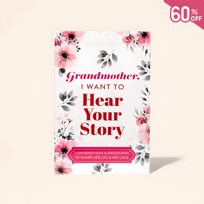 "I Want To Hear Your Story" Book - The Gift Your Family Will Love!